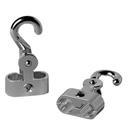 Picture of Ph-51H 3/4" Chrome Plated Bronze Loop Type Rope Hook Sp47