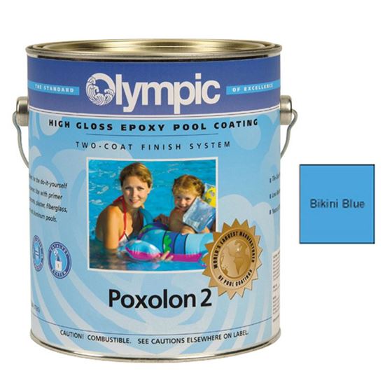 Picture of 1 Gal Poxolon 2 Epoxy Bikini Blue Paint Po2228