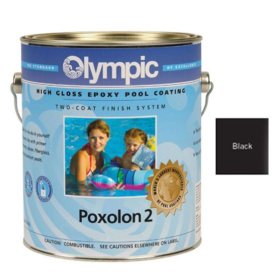 Picture of 1 Gal Poxolon 2 Epoxy Black Paint Po2226