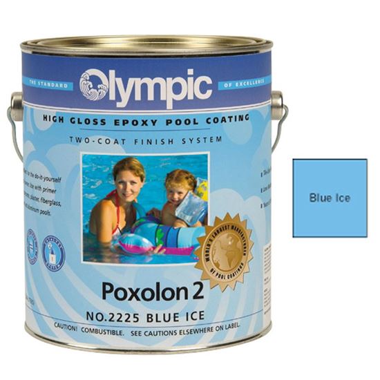Picture of 1 Gal Poxolon 2 Epoxy Blue Ice Paint Po2225
