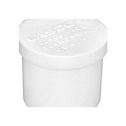 Picture of Lasco plug 1" spigot 449010