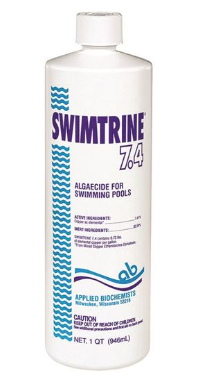 Picture of Swimtrine 7.4% copper algaecide 1 qt ab405103