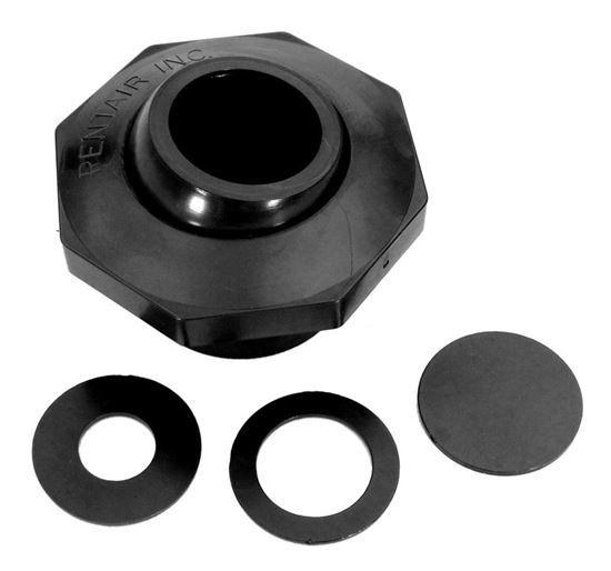 Picture of Inlet Fitting 1-1/2" Slip, Economy Insider Black 542003