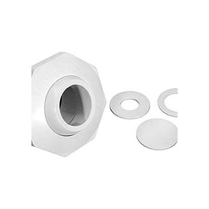 Picture of Inlet Fitting Pentair 1-1/2" Slip Economy Insider White 542002