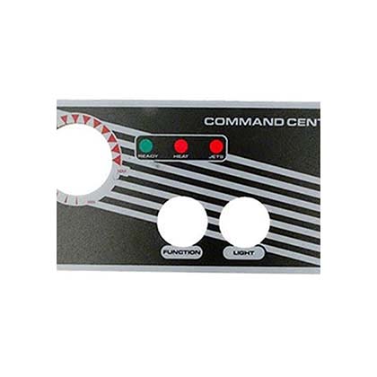 Picture of Label For 2 Button Topside Control Tdi30214Bm