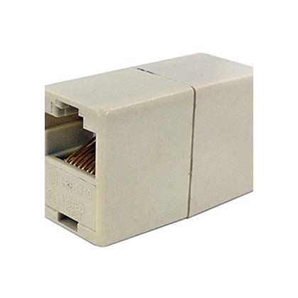 Picture of Modular jack spaside 1 to 1 adpater 8 pin phone cable bb22165