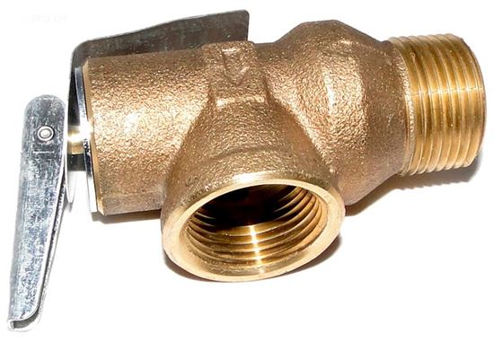 Picture of Pressure Relief Valve Raypak 125 psi 008091F