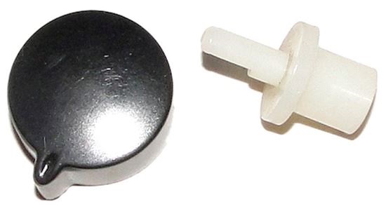 Picture of Thermostat Knob Raypak Black Mv 009499F