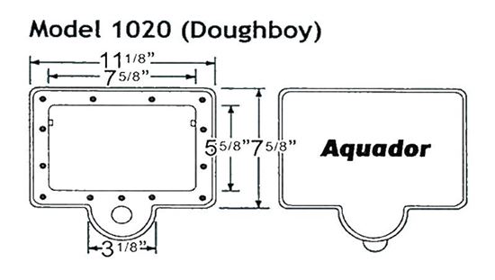 Picture of Winter skimmer plate for 1020 aq1020