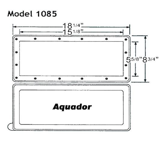 Picture of Winter skimmer plate sp1085 aq1085