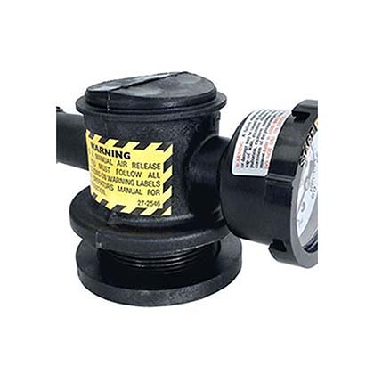 Picture of Manual Air Relief Valve Pentair PacFab Purex with Clamp 261003