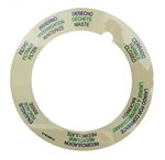 Picture of Label Pentair 6-Way Backwash Valve 272599