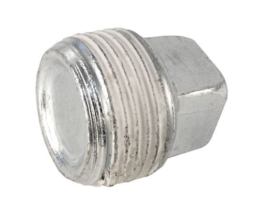 Picture of Plug MasterTemp/Max-E-Therm 3/4" mpt Zinc U7860Zps