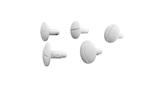 Picture of Screw Plastic Wheel 5Pk Llec55