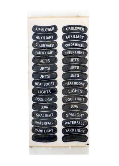 Picture of Label Pentair IntelliTouch Outdoor Ctrl Panel Set of 10 520283