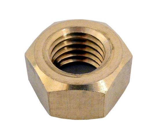 Picture of Nut EQ Series Hex 5/8" -11 Brass, qty 5 356776