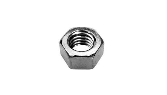 Picture of Nut, 3/8-16 Brass Nickel Plated, 2 Req 071403