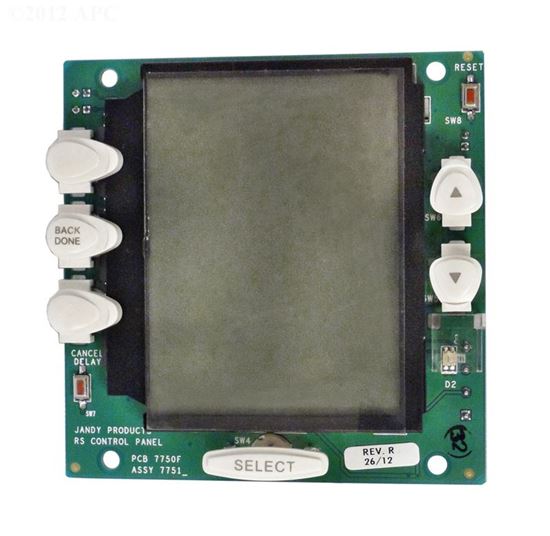 Picture of Pcb Sub Assembly Onetouch LCD White Buttons R0550700