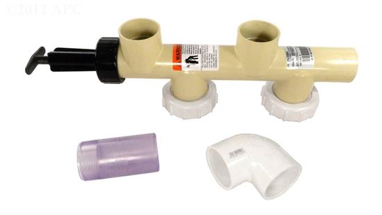 Picture of Push Pull Valve Pentair PacFab 2" Slip PVC 263064