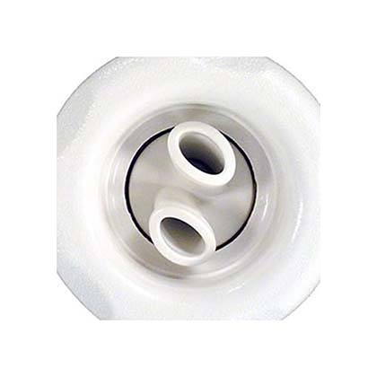Picture of 5-Scallop Twin Roto Thread In Poly Storm Gunite Jet Internals White Ww2298120B