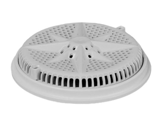Picture of Main Drain Grate 8", 112gpm, Black Short Ring 500104