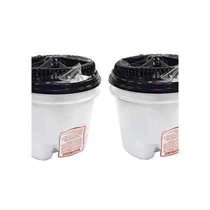 Picture of Main Drain 8", 112gpm, 2"Side Port, Blk, qty 2 500116