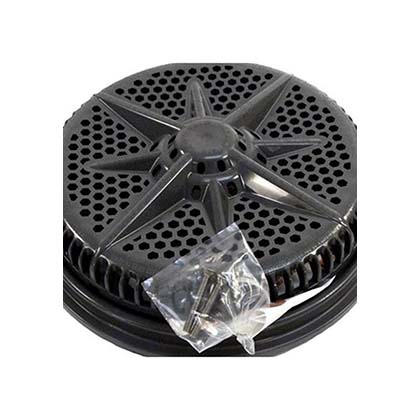 Picture of Main Drain Grate PentStarGuard 8" 112gpm DrkGry qty2 Sh Ring 500146