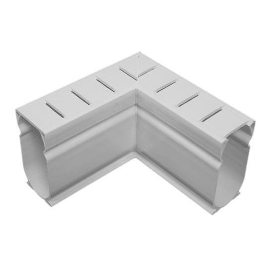 Picture of 90 Degree Deck Drain Angle White D9W