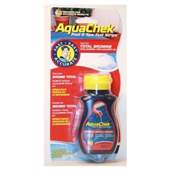 Picture of Aquachek red bromine test strips ac521253cs