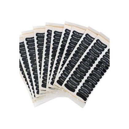 Picture of Label Pentair IntelliTouch iS4 Set of 10 520173