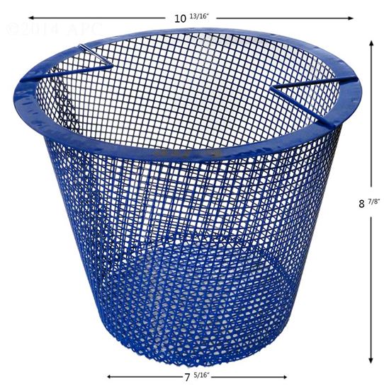 Picture of Pump basket pentair / purex c series s01200 072795 plastic b150