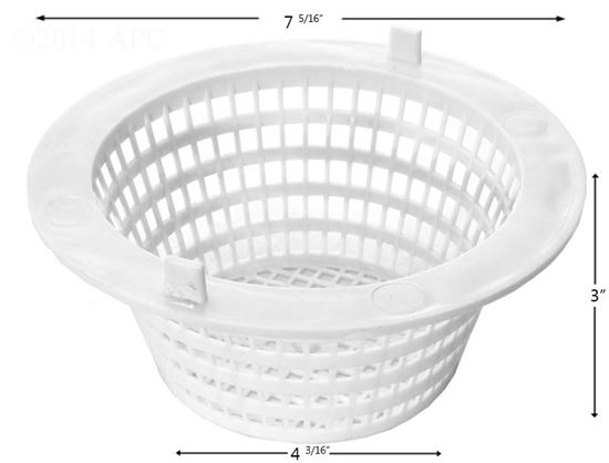 Picture of Skimmer Basket Seasonmaster W / Tabs Sms004 Plastic b214