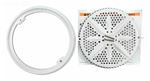 Picture of Main Drain Grate PentairStarGuard 8" 112gpm White Short Ring 500103