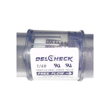 Picture of Check valve 1/3# spring style delco0101