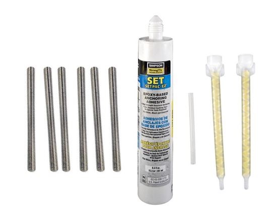 Picture of Epoxy kit w/(6) 1/2 bolts 752095875