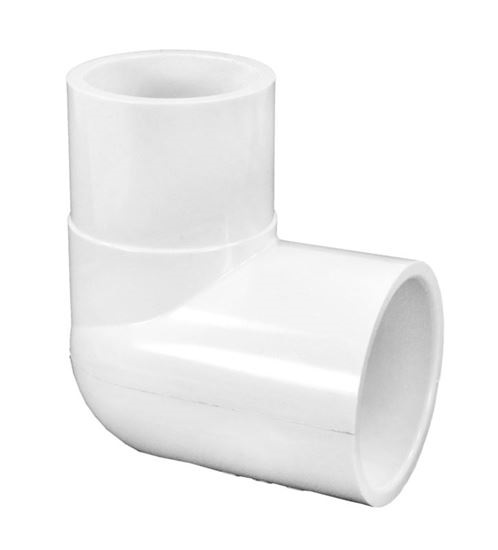 Picture of 90 elbow 1-1/2" slip x 1-1/2" spigot sch 40 409015