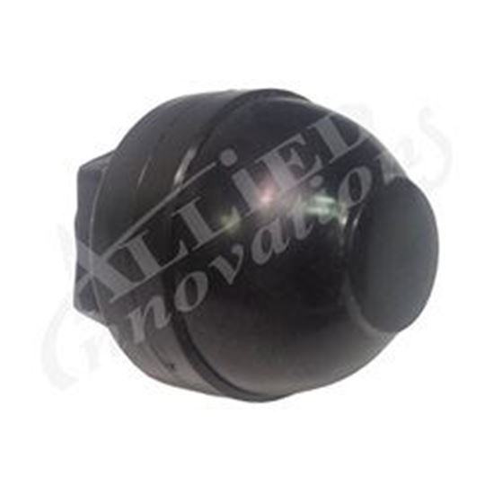 Picture of Air button bellow small 1 3/32'  black-b465ba