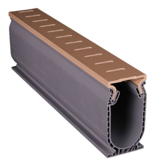 Picture of 10' Frontier Deck Drain Tan With Adapters Sddt