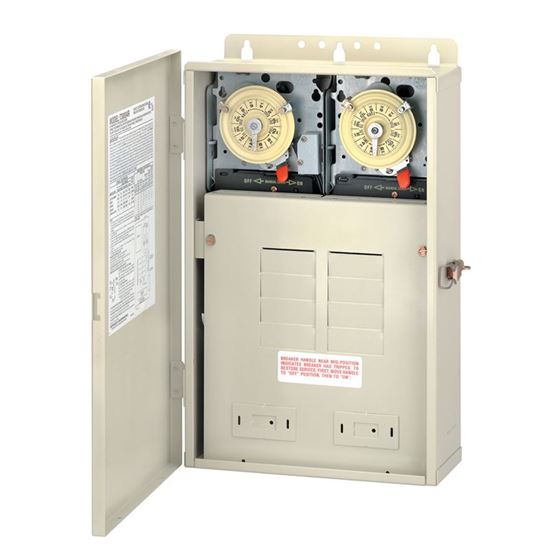 Picture of Power Center Panel W/2 Time Clock  T32404R