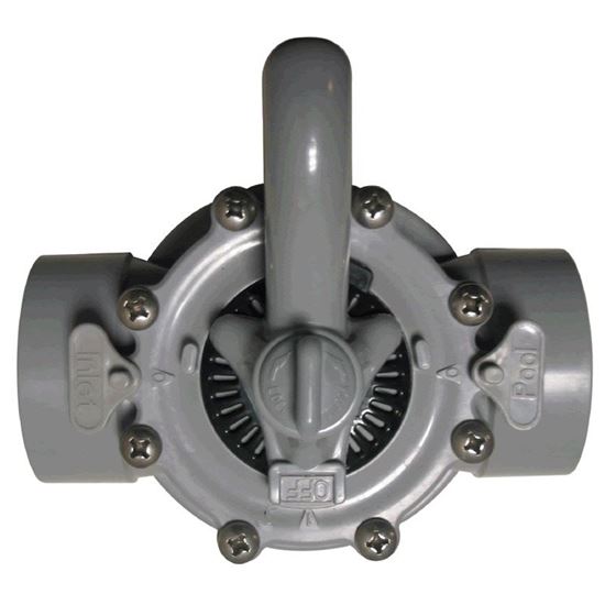 Picture of Diverter Valve 1.5In S X 2In Sp 2-Way Gray 25932151000