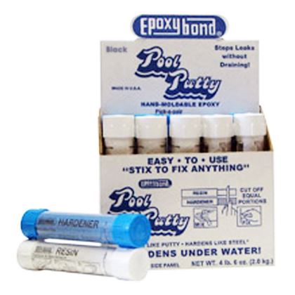 Picture of 5x1 black pool putty box 530317bx