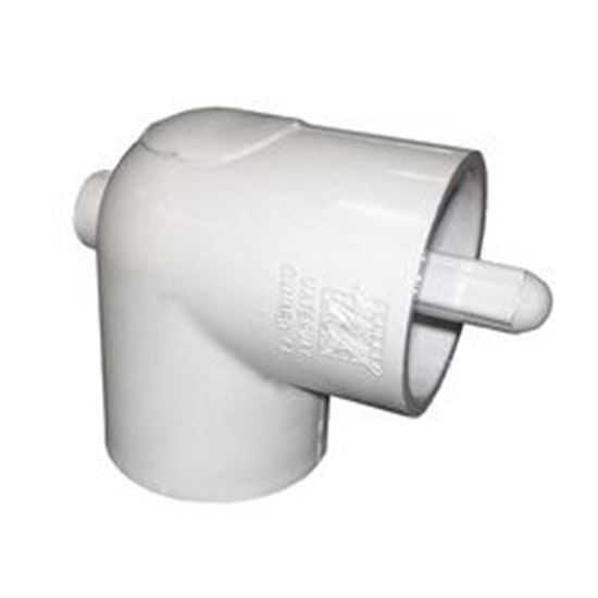 Picture of Thermowell, Waterway, Pvc, 90¬∞ Ell, 1-1/2"S X 1-1/2"S 400-5580