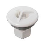 Picture of Sensor Mount, Waterway, Thru-Wall, 3/8" Bulb, White 400-4380