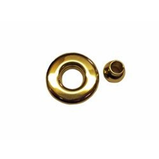 Picture of Jet part slimline escutcheon assembly polished brass-10-3955m pb