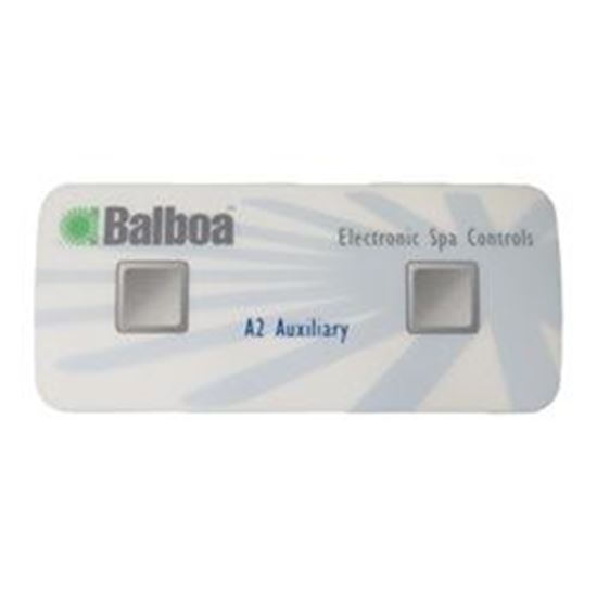 Picture of 2 Button Balboa M2 M3 Keypad Overlay 10318
