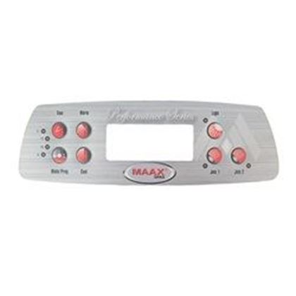 Picture of 7 Button Coleman/Maax 460 Series Keypad Overlay 107735