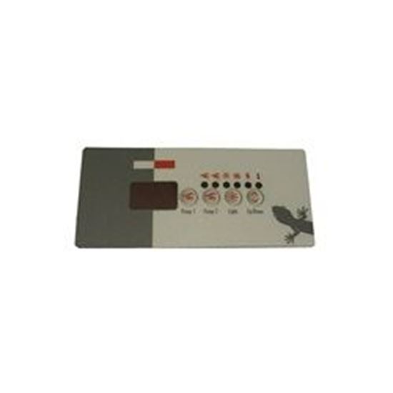 Picture of Overlay, spaside, gecko tsc18, 4-button, 9916-100240