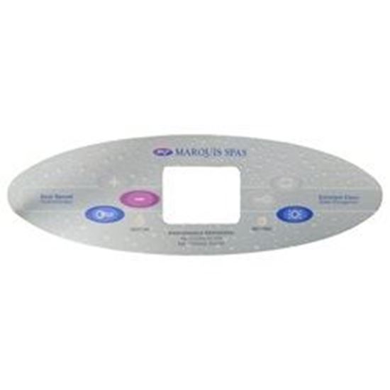 Picture of 6 Button Marquis Spa Mts2Ku Keypad Overlay 650-0520
