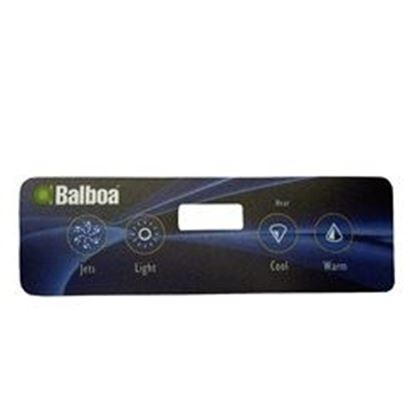 Picture of 4 Button Balboa Vl Series Keypad Overlay 11885