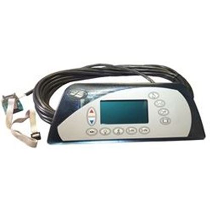 Picture of  Jacuzzi 850 Series (Inground) Trapezoid Keypad 6600-872